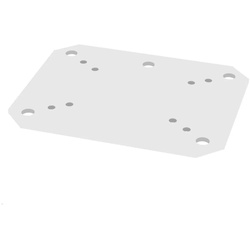Neomounts Zubehör feste Bodenplatte (PLASMA-M2SFPLATE), silber