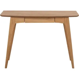 VCM Woodstock Schreibtisch 1 Schublade Natur. | Naturbelassen
