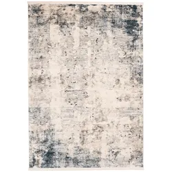 Teppich ARTE ESPINA "Palace 100", bunt (multi, blau), B:80cm H:13mm L:150cm, Polypropylen, Teppiche, Soft Touch, Vintage-Design, dezente Farben
