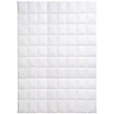 Centa-Star Sommerdecke Temptation, Weiß, Textil, Füllung: Federn, Daunen, 135x200 cm, Made in Germany, Oeko-Tex® Standard 100, Schlaftextilien, Bettdecken, Sommerdecken