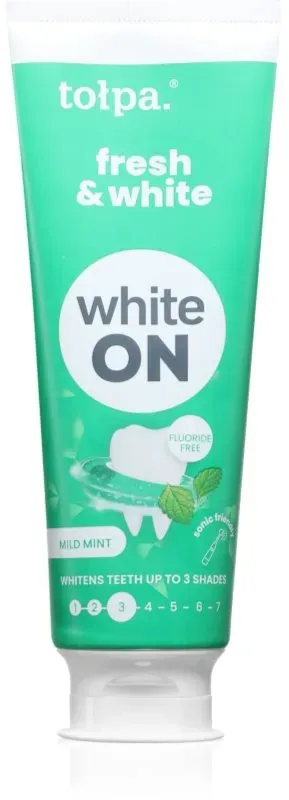 Tołpa On White Mild Fresh bleichende Zahnpasta 75 ml
