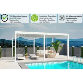 Weide Deluxe 3 x 6 m Weiß