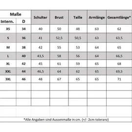 Marikoo Damen Winter Jacke gesteppt Teddyfell gefüttert Steppjacke mit Kapuze - Recyceltes Obermaterial Elira