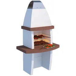 Linea VZ Tenerife - Grillkamin für Brennholz/Holzkohle