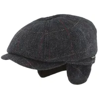 Breiter Schiebermütze blau 60