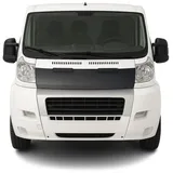 Omac Haubenbra Steinschlagschutz Bonnet Bra kompatibel mit FIAT Ducato 2006-2014 Carbon Halb