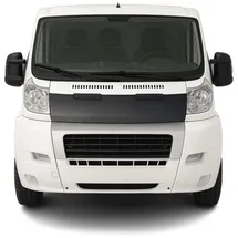 Omac Haubenbra Steinschlagschutz Bonnet Bra kompatibel mit FIAT Ducato 2006-2014 Carbon Halb
