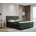 panda möbel Boxspringbett 160x200 mit Bettkasten Grün Matratze und Topper Doppelbett REVE Panda Möbel dunkelgrün