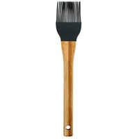 Neuetischkultur Backpinsel Backpinsel Silikon/Bamboo, Backzubehör Küchenpinsel braun|schwarz