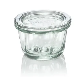 WAS Germany - Gugelhupfglas Weck®, 12-teilig, 165 ml, Glas