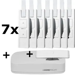 HOMEPILOT Gateway premium + 7x RolloTron pure smart + Sensor +Sonnensensor