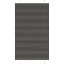 vidaXL Plissee 120 x 200 cm schwarz