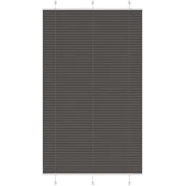 vidaXL Plissee 120 x 200 cm schwarz