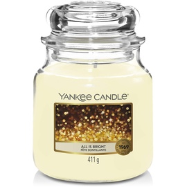 Yankee Candle All is Bright mittelgroße Kerze 411 g