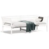 vidaXL Tagesbett 90 x 190 cm Weiß