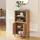 [en.casa] Beistellschrank Rirg 92x50x25 cm Bambus Natur [en.casa]