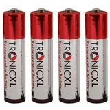 TronicXL 4 Stück Telefon Akku Akkus AAA für TELEKOM SPEEDPHONE 10 11 50 31 100 Siemens Gigaset Panasonic Mobilteil