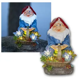 Best Season Dekoleuchte Kunststoff (H)22 x Ø 14 cm inkl. Dämmerungssensor mehrfarbig