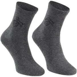 1. FC Köln Fußballverein 1. FC Köln Socke "Businesssocke Anthrazit 2er Pack" in Grau | Gr.: 39-42