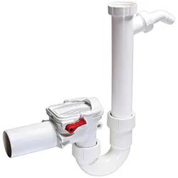 KESSEL 73052 - Rückstaudoppelverschluss Staufix Siphon DN 50 Waschmaschinenanschluss