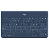 Logitech Keys-To-Go Blau Bluetooth Französisch