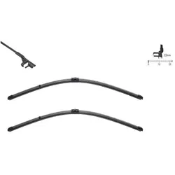 SWF Wischblatt ORIGINAL VISIOFLEX SET vorne Flachbalkenwischblatt für AUDI 8N1955425D 119322