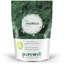 Chlorella Pulver Bio Superfood 200 g