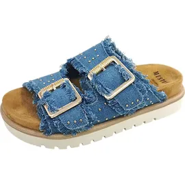Mustang Pantolette blau 38