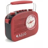 Deko Kofferradio Radio im Antik-Look 12 x 12,5 x 3,7 cm