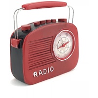 Deko Kofferradio Radio im Antik-Look 12 x 12,5 x 3,7 cm