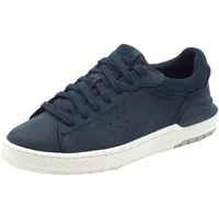 CLARKS Courtlite2 Run Sneaker, Navy Nubuck, 47 EU