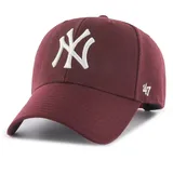 '47 47 Brand Snapback Cap MLB New York Yankees dunkel Rot,