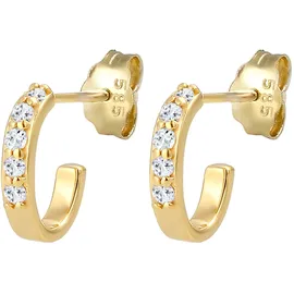 ELLI PREMIUM Creolen PREMIUM Gelbgold 585 onesize