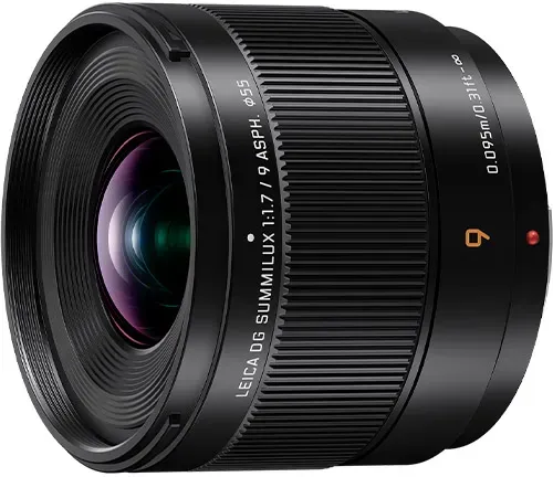 Preisvergleich Produktbild Panasonic MFT 9mm F/1.7 Leica DG Summilux ASPH (H-X09) |  + 100 € gratis Geschenkbox