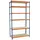 Simonrack Schwerlastregal, Lagerregal, 250x90x30 cm, Traglast pro Boden: 150 kg, 6 Stk., Stecken, Blau/Orange)