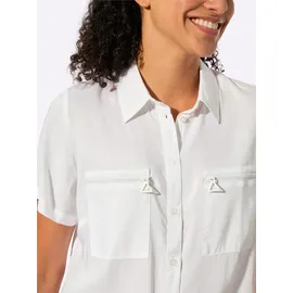 Inspirationen Longbluse weiß 44