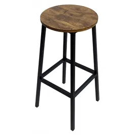 OEM Barhocker 32 x 65 cm Dunkelbraun