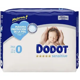 Dodot - Sensitive Babywindel 24-Stücke, Größe 0