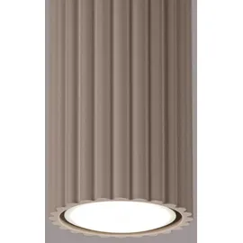 Sollux Lighting Karbon 1x10 W taupe Aluminium 20x6,5x6,5 cm