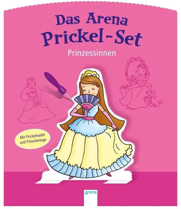 Arena Mein Arena Prickel-Set - Prinzessinnen - 70867-6