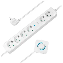 LogiLink Steckdosenleiste - Wechselstrom 230 V - 3500 Watt - Ausgangsanschlüsse: