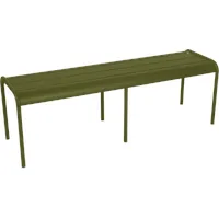 Fermob LUXEMBOURG 3/4-Sitzer Bank Aluminium - Pesto