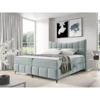 Mirjan24 Boxspringbett mit zwei Bettkästen Nova, Ehebett, Doppelbett mit