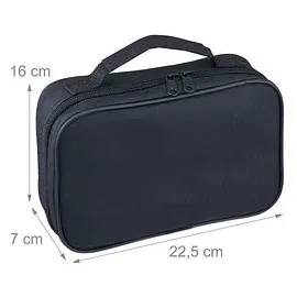 Relaxdays Boule Set Metall 6 Kugeln