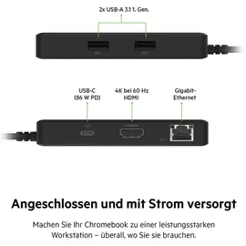 Belkin 5-in-1 Multiport Travel Dock