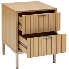 5five simply smart Nachtschrank Tasso 40 x 40 x 52,5 cm Naturbeige
