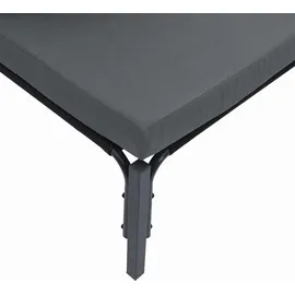 vidaXL Garten-Sofa-Set 7 pcs Anthrazit Stahl