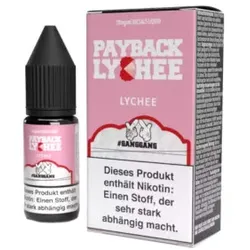 Payback Lychee NicSalt Liquid by GangGang 10ml / 10mg