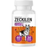 Adema Natural® Zeckilen Forte Blister | Zecken Tabletten ausschließlich für Hunde 8,5 g Presslinge