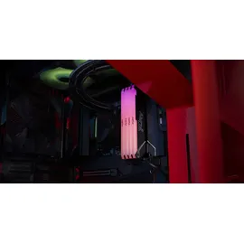 Kingston FURY Beast RGB 16GB 3200MT/s DDR4 CL16 DIMM RAM, Schwarz